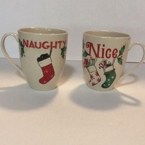 Lenox - Naughty and Nice - Holiday Mugs